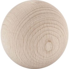 Wooden Ball Beech Solid Wood