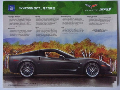 Chevrolet corvette zr1 - corvette,