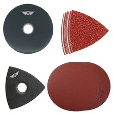 TopsTools Sanding Pad Kit Fein SuperCut Festool Vecturo Multitool 42PC 