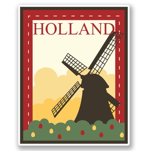 Holland vinyl sticker - 2,