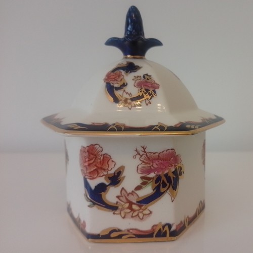Masons blue mandalay octagonal - blue,