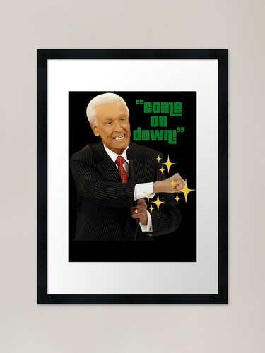 Bob barker framed - bob-barker, art