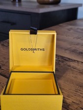 Goldsmiths 9ct Gold Initial L NECKLACE
