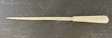 Elegant Antique Silver Plated Art Deco 9.5” Letter Opener