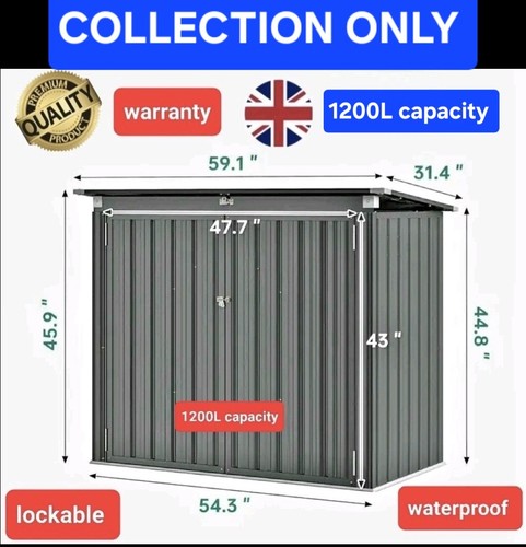 Large store garden lockable - store,