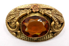 1900s Art Nouveau 1.75" Gilt