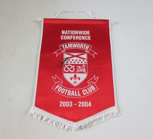 Tamworth football pennant - tamworth, fc