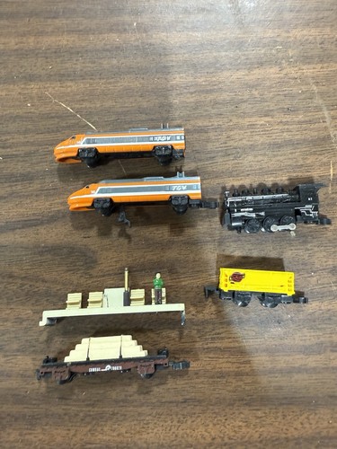 Vintage micro machines trains - micro,