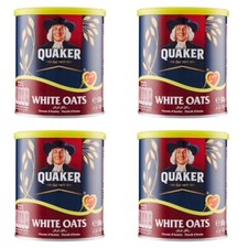 4 Tins x Quaker White Oats