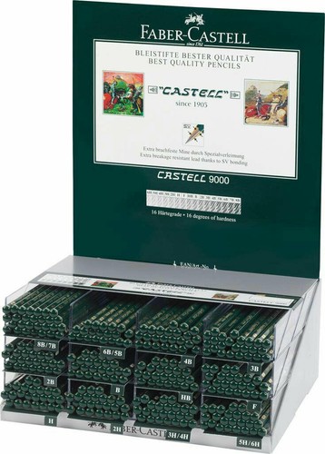 Faber castell 9000 black - faber,