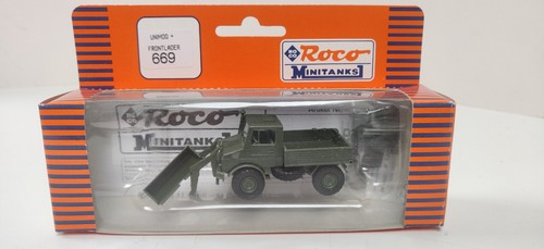 Roco minitanks 669 - minitanks, unimog