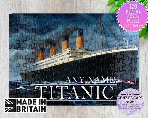 Personalised titanic 120 pcs - titanic,