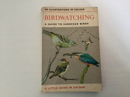 Vintage book birdwatching - book, a