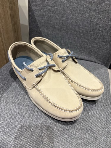 Timberland leather boat shoes - leather,