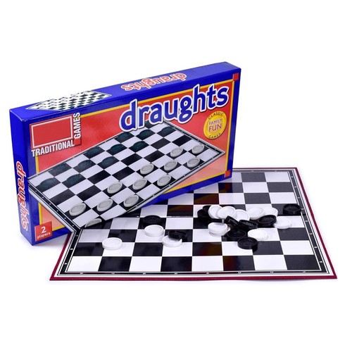 New traditional draughts board - new,