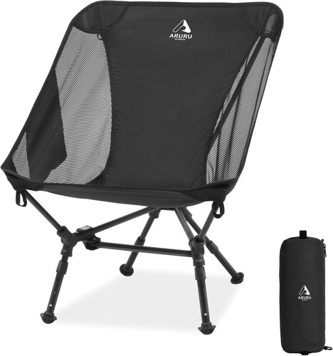 Green ultralight camping chair - ultralight,