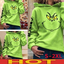 Grinch's Hoodies Women Ladies