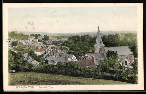 Postcard braunton general - postcard,