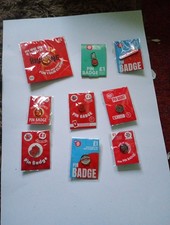 RED NOSE DAY PIN  BADGES X 9