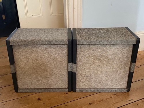 Pair early sixties 1x12 rs - pair, of
