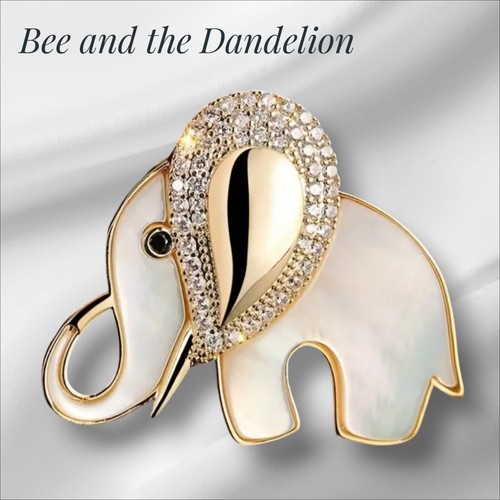 Enamel and rhinestone - enamel, small