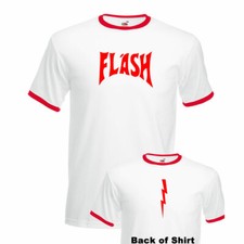 FLASH GORDON T Shirt 80s Queen Fancy Dress, Freddie Mercury Shirt top