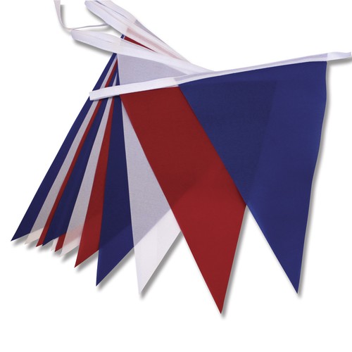 Red white and blue bunting - and,
