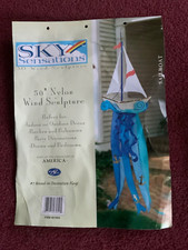 3D mobile,wind sculpture, garden ,children,party,(decorative flag) 50" sailboat