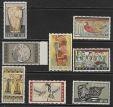 GREECE 1961 MINOAN ART SET (8)