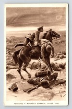 Military Postcard: Rescuing A