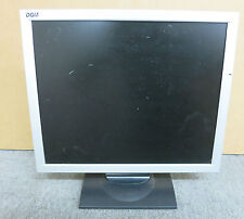 DGM L-1721 17" TFT LCD Monitor Silver & Black PC Screen Active Matrix