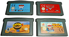 GBA Crash Nitro Kart + Krazy Racers + Simpsons Road Rage +Cars (Cartridges only)