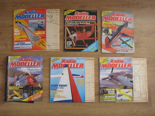 Radio modeller magazine bundle - modeller,
