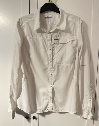 Columbia white solid long - white,