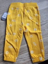 Boys Yellow Football Jogging Bottoms. 12-18 Months. New with Tags. Primark