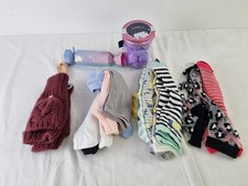 M&S 6pcs Bundle Socks Gloves Bath Fizzers Liquid Lipstick Gift Set NEW F2