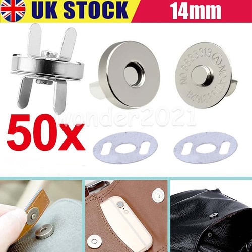 50x round button - round, magnetic