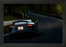Lexus LFA Framed Wall Art