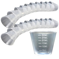 Medicine Medication Plastic Measure Guided Measuring Cup Container Pot 30ml