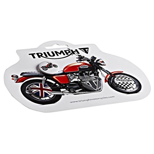 Triumph pin badge card - pin,