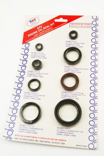 Engine oil seal - engine, set