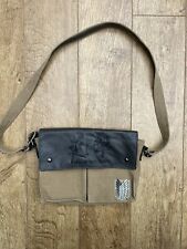 Anime Attack on Titan Shingeki No Kyojin Canvas Shoulder Messenger Bag School