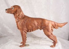 Goebel Dog Figurine Irish Setter CH 622 6.5 inches tall matt finish Gundog