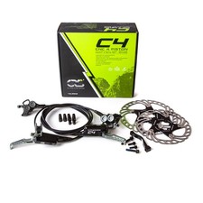 CLARKS CRS C4 MTB, CNC E-bike Hydraulic Disc Brake Set 4 Piston 180/160