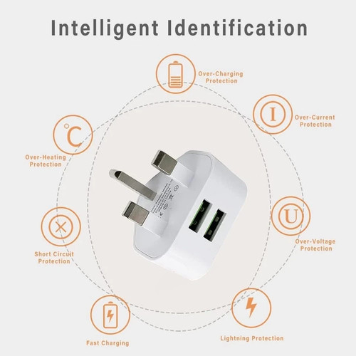 Pin dual usb wall - dual,