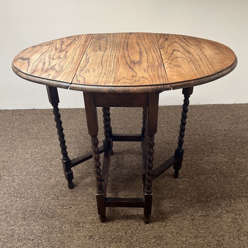 Antique solid oak barley - antique,