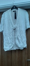 Womens Short Sleeve Cardigan