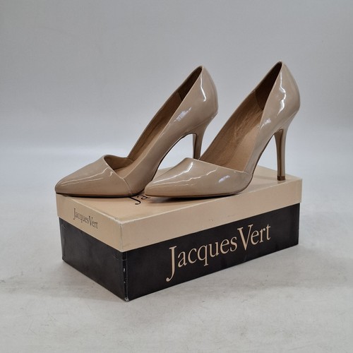 Aldo beige patent pointed toe - patent,