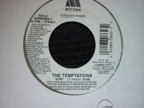 Temptations stay wdj motown - temptations,