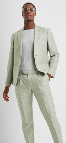 Moss bros sage linen summer - bros,